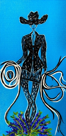 Texas Vogue 1 by artist Malen Reyes